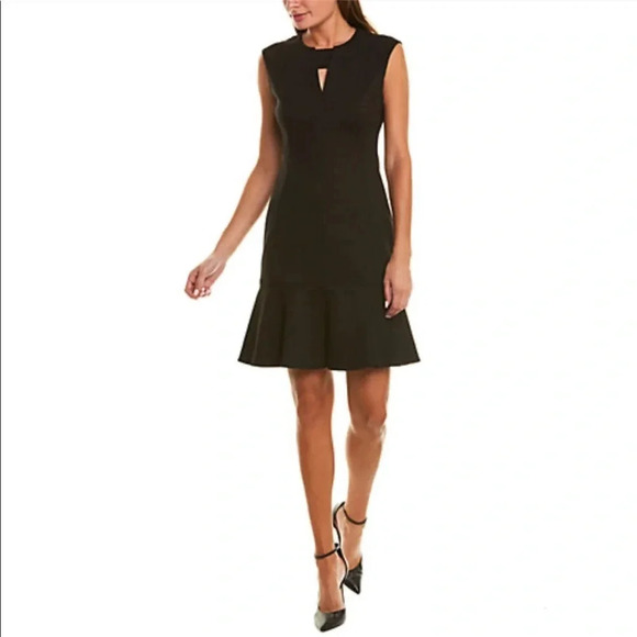 ELIE TAHARI LYLA SHEETH NEW WOMENS DRESS BLACK DRESSES WEDDING FORMAL SIZE 8 - Picture 2 of 7